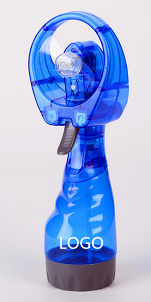 Spray bottle w/fan