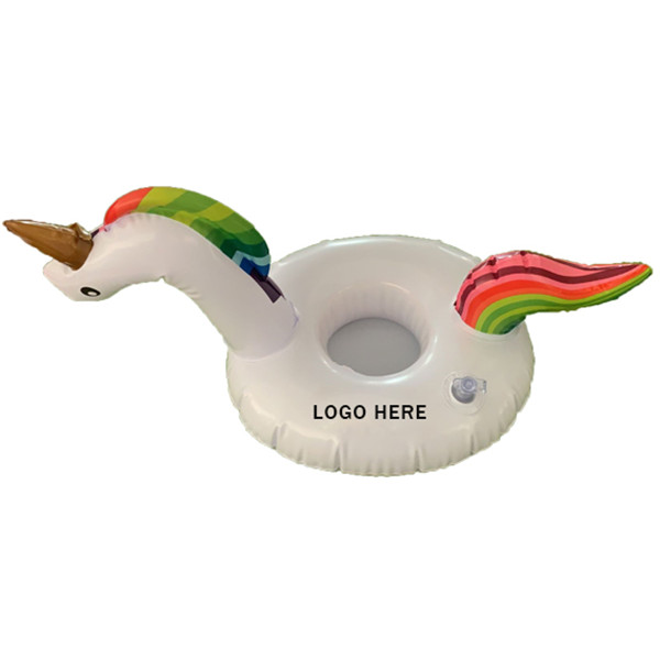 Inflatable Floating Unicorn Cup Holder