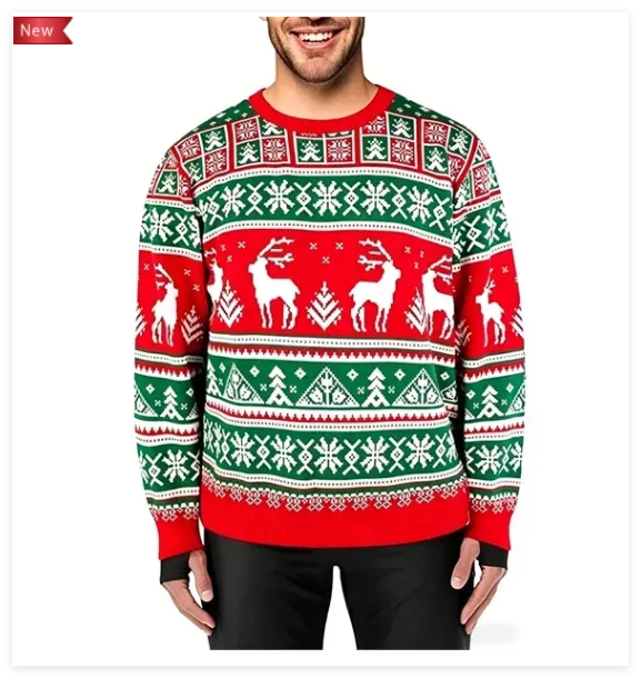 Knitted Ugly Christmas Sweater