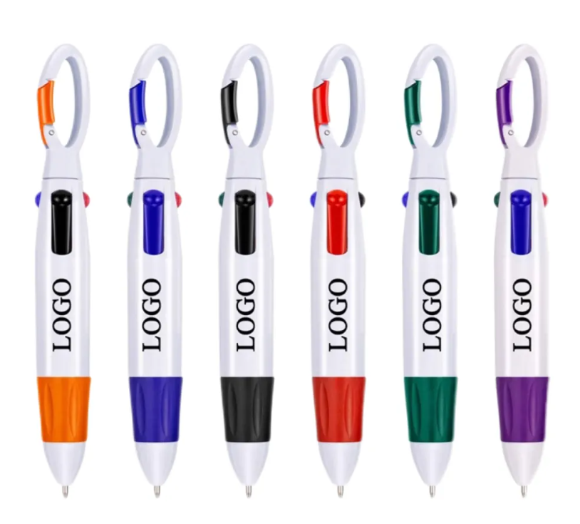 Carabiner 4-Color Ballpoint Pen