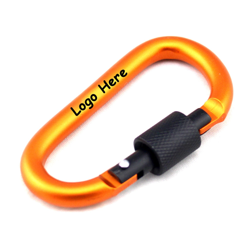 Carabiner Clips with Screw Gate
