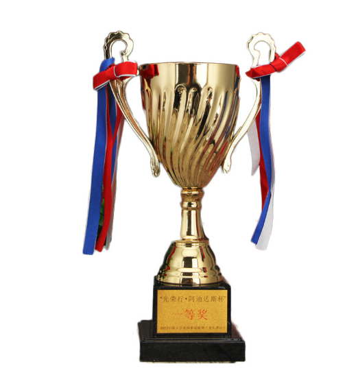 Customizable PVC & ABS Gold-Plated Plastic Trophies Gold Silver Bronze Champion Mobilization Lectures Awards