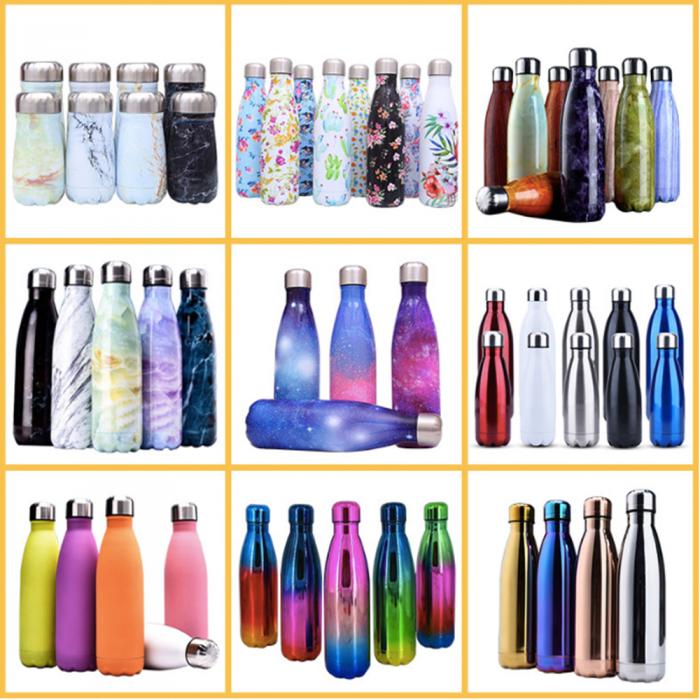 17oz Stainless Steel Water Bottle
