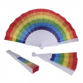 Rainbow Folding Fan Rainbow Folding Fan