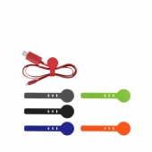 Adjustable Silicone Data Cable Tie Adjustable Silicone Data Cable Tie