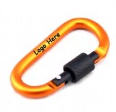 Carabiner Clips with Screw Gate