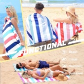 Quick Dry Sand Proof Beach Towel Blanket Quick Dry Sand Proof Beach Towel Blanket
