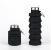 Collapsible Carabineer Water Bottle