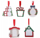 Christmas Hanging Metal Ornament