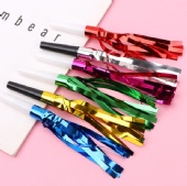 Metallic Fringed Blowouts Whistles Metallic Fringed Blowouts Whistles