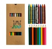 19 Piece Crayon And Pencil Set
